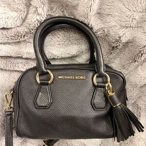 Michael Kors Black Leather Handbag